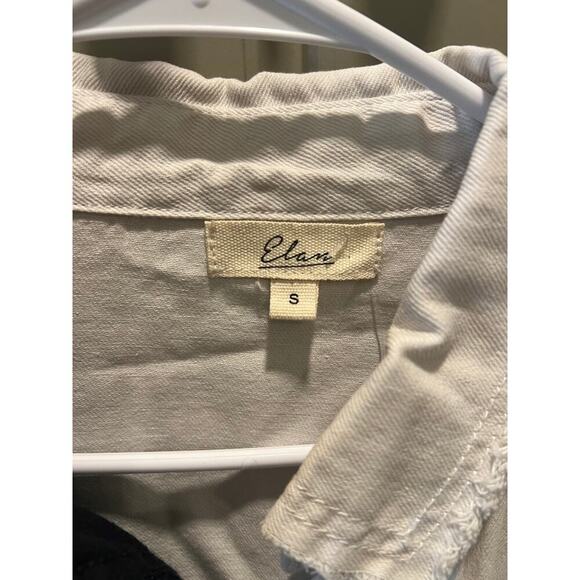 Elan Black and white Jean Jacket - Picture 4 of 4